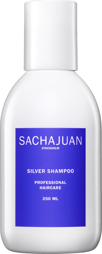 Shampo flokësh Sachajuan Silver Shampoo, për flokë biond edhe gri, profesionale, 250 ml