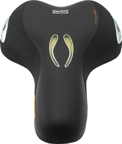 Shalë biçiklete Selle Royal Lookin Athletic, RoyalGel, shina çeliku, e zezë