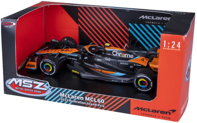 Makina diecast Jamara McLaren MCL60, 1:24, e zezë portokalli