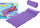 Dyshek plazhi me frymë Bestway 44020, 213 x 86 cm, me jastëk, vjollcë