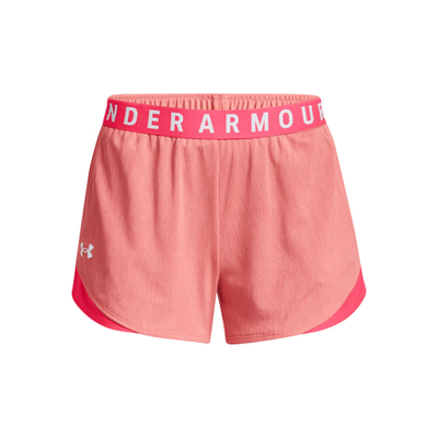 Shorce sportive Under Armour UA Play Up 3.0 Twist, për femra, rozë e bardhë, madhësia S