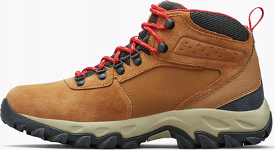Këpucë trekking Columbia Newton Ridge Plus II Suede WP, meshkuj, kafe