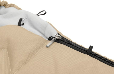 Thes gjumi për karrocë Sensillo Fleece, 95x40 cm, i papërshkueshëm nga uji, cappuccino
