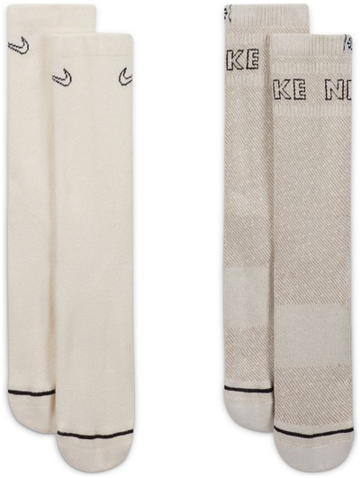 Çorape Nike Cushioned Crew, unisex, 2 palë, shumëngjyrëshe