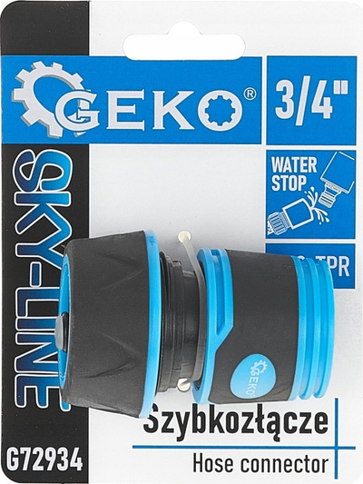 Pistoletë elektrike për lyerje GEKO, 400W, depozitë 800ml, blu