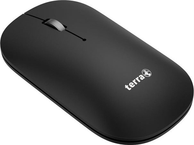 Mouse pa kabllo TERRA NBM1000B, RF 2.4G edhe Bluetooth, 4000 DPI, i zi
