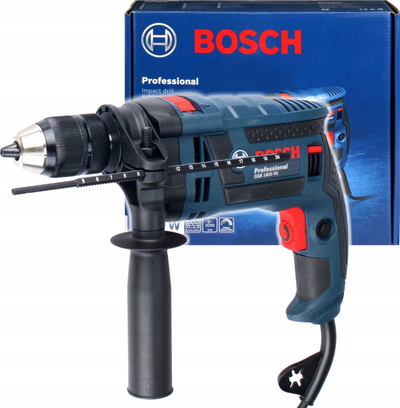 Trapano me goditje Bosch Professional GSB 1600 RE, 701W, blu