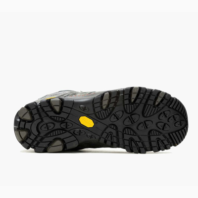 Këpucë malore Merrell Moab 3 Mid GTX, për burra, Gore Tex, Vibram, gri