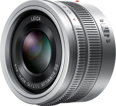Lente Panasonic Leica DG Summilux H-X015E, 15mm, f/1.7, argjend