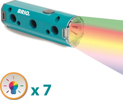 Loje ndertimi BRIO Builder Flashlight Torch, fener me LED, per kalamaj 3+ vjec, shumengjyrshe