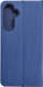 Këllëf libri Vennus Book Carbon për Samsung Galaxy A54 5G, me stand, blu