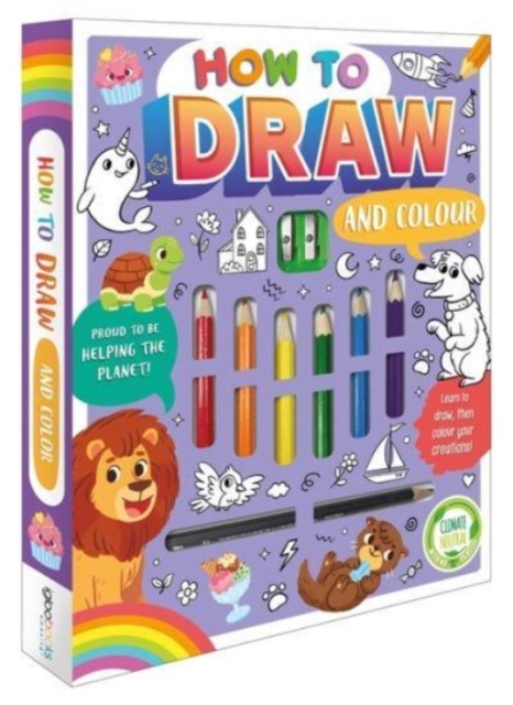 How To Draw And Colour - Igloo Books