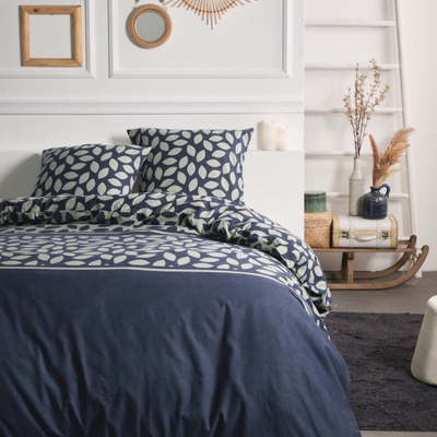 Set mbulese jorgani Today Cotton Flannel 2.17, dopjo 140x190 cm, pambuk 100%, blu e errët