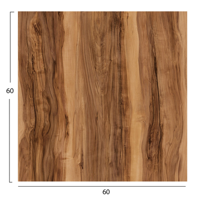 Pllakë tavoline HPL HM5837.30, katrore 60x60cm, set 2 copë, ngjyrë dru indian sheesham