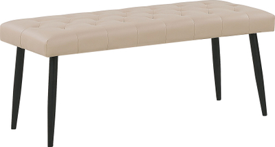 Set dhome gjumi ESSONNE, 4 pjese, krevat EU Super King Size, lekure artificiale, beige