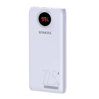 Power bank Romoss SW20PF, 20000mAh, 22.5W, i bardhë