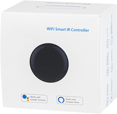 Telekomandë inteligjente Tuya Smart IR, WiFi, kontroll pajisjesh shtëpiake, e zezë