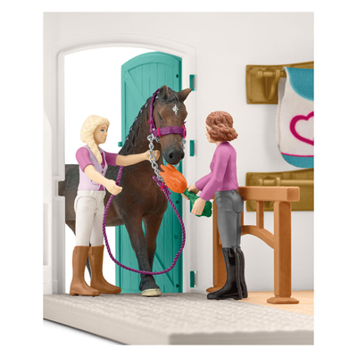 Set loje Schleich Horse Club Riding Shop 42568, me figurina, për fëmijë 5-12 vjeç, shumëngjyrësh