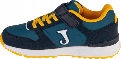 Atlete për kalamoj Joma Tornado Jr 2405, mbyllje me shirit Velcro, taban me amortizim, blu e verdhë