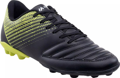 Këpucë futbolli Martes Essentials Mator FG M 92800330323, për bar natyral, PU, të zeza