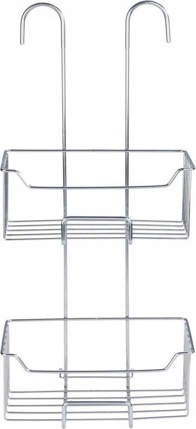 Raft dushi varës WENKO Milo, 2 nivele, 25 x 55 x 14 cm, krom