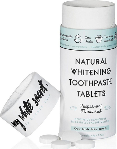 Tableta për pastrimin e dhëmbëve My White Secret, 60 copë