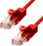 Kabllo rrjeti ProXtend U UTP CAT5e, 30 cm, PVC, e kuqe