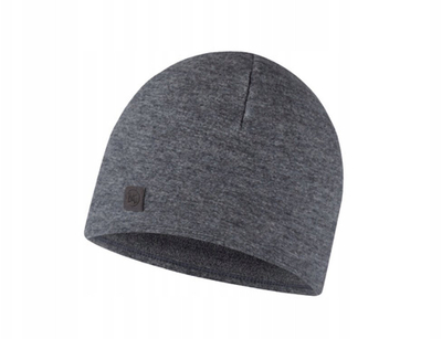 Kapelë bejsbolli Buff Merino Fleece, unisex, një madhësi, gri