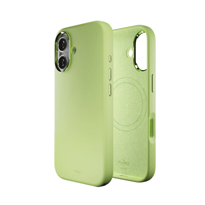 Kapak telefoni Puro ICON MAG PRO, për iPhone 17, TPU, jeshil