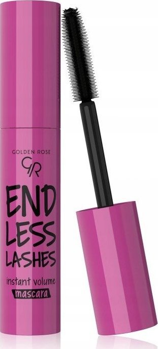 Maskarë Golden Rose Endless Lashes, super e zezë, për volum edhe gjatësi, 13 ml