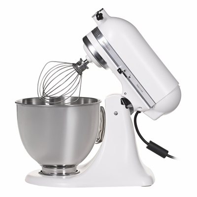 Mikser qëndror KitchenAid Artisan 125, 4.8L, 10 shpejtësi, ngjyrë krem