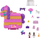 Set lojrash Polly Pocket Pinata Party, kompakt, me 2 kukulla, shumëngjyrësh