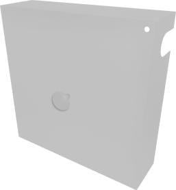 Kapak kabllosh Alantec FOOZK-40-B, 40x40cm, gri