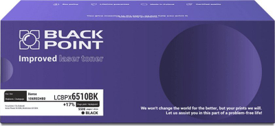 Toneri Black Point LCBPX6510BK për Xerox 106R03488, 5500 faqe, i zi me çip