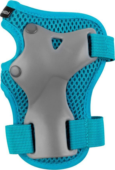 Set mbrojtëse për kyçet e dorës, bërrylit dhe gjurit Spokey Shield, L, i kaltër