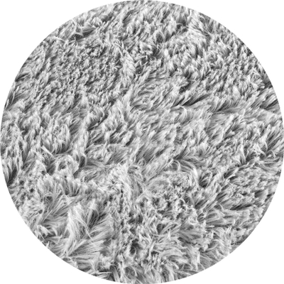Shtrat për qen Trixie Shaggy, me sfungjer, 120x80cm, gri e çelët
