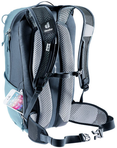 Shpinore biçiklete Deuter Race 16, 16L, Atlantic Ink