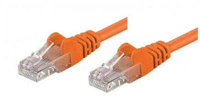 Kабел за мрежа Intellinet Patch Cord CAT 5e, 3 m, UTP, портокалов
