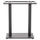 Bazë tavoline bari HM478.20, metal, 40x80x90 cm, gri matte