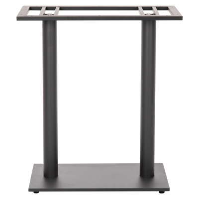 Bazë tavoline bari HM478.20, metal, 40x80x90 cm, gri matte