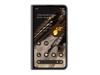 Телефон Google Pixel Fold, 256GB, 12GB RAM, 5G, Обсидијан