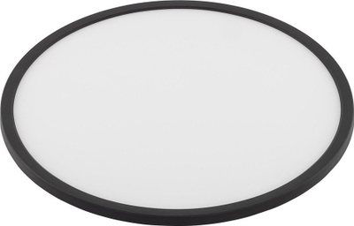 Plafonierë LED TK Lighting Aqua, Ø30 cm, CCT zbehëse, e zezë
