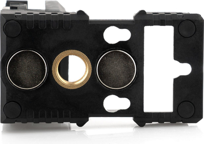 Mbajtëse magnetike për lazer Smart SM-06-04003, fileto 1/4" dhe 5/8", plastike e zezë