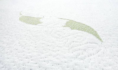 Dyshek bebesh Sensillo Latex Foam Coconut, 140x70 cm, Aloe Vera