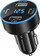 Karikues veture Wozinsky WDCCB, 50W, 2x USB C 2x USB A, me ekran, i zi
