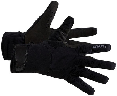 Doreza sportive Craft Pro Insulate Race, të ngrohta, unisex, të zeza