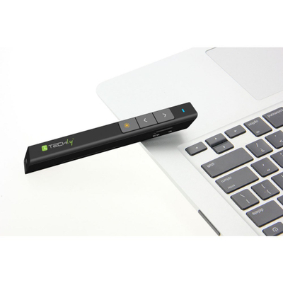 Prezantues me lazer Techly ITC LASER26, wireless, rreze 100m, i zi