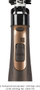 Figaro me ajër për flokë ProfiCook PC-HAS 3011 800W kafe