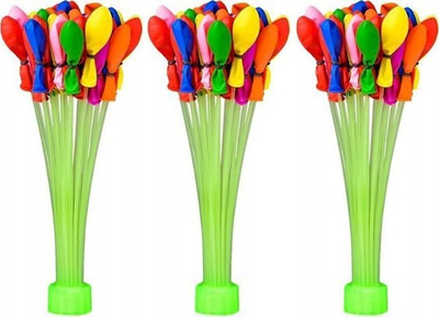 Set tullumbacesh me uj Swede Water Bombs, 111 cop, me adapter