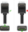 Kabllo HDMI UGREEN, 1m, 4K, me kënd 90°, e zezë